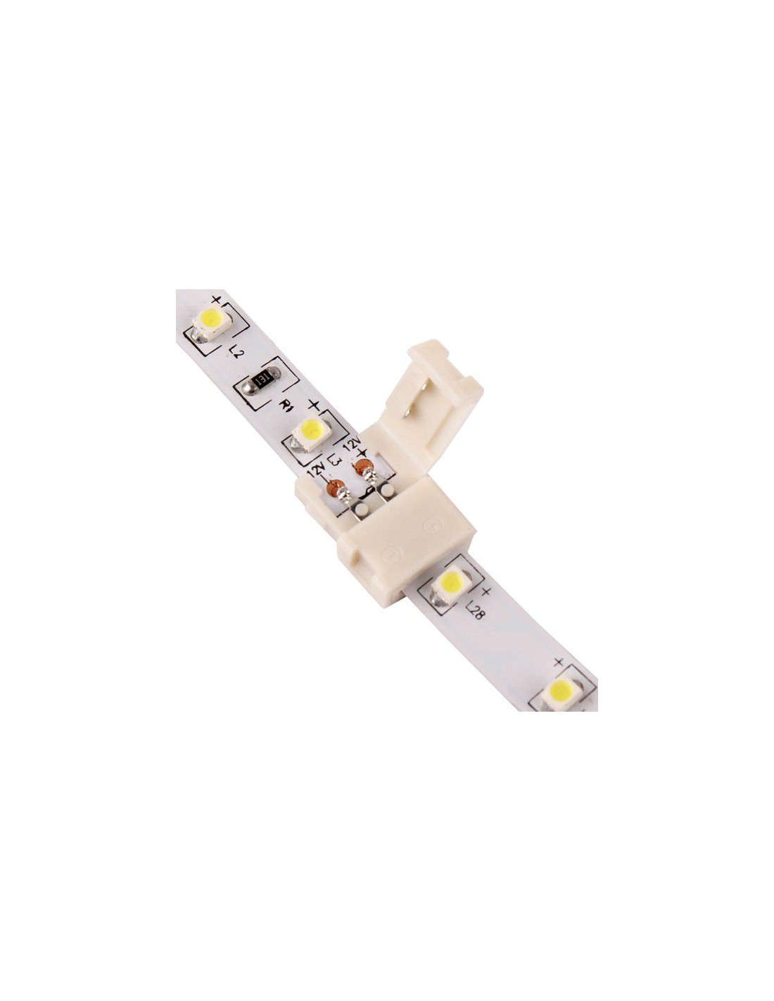 Conector para fitas de LED 8mm