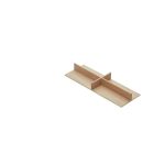 PORTA TALHERES MODULAR (4 DIVISÕES)  CARVALHO HIGOLD 150X472X48MM